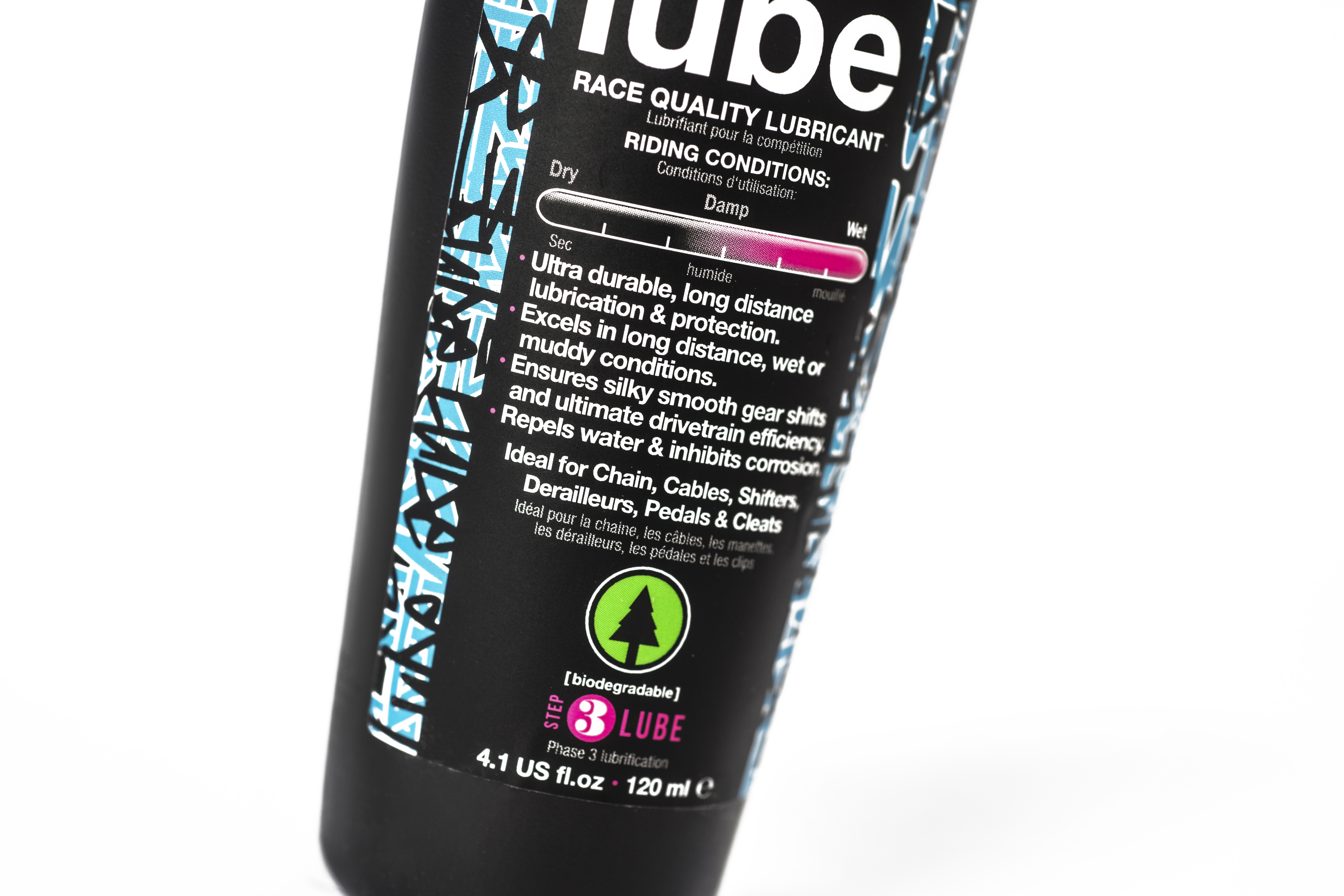 Muc-Off Wet Lube Kettingolie 120ML - Afbeelding 2